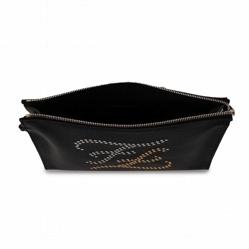 Fendi Document Case Calligraphy Black - image 3